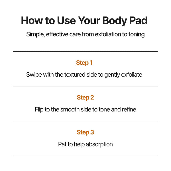 TXA Body Clarifying Pad (50 Pads)