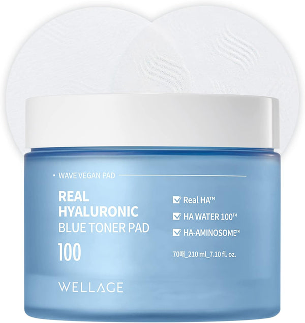 Real Hyaluronic Blue Toner Pad