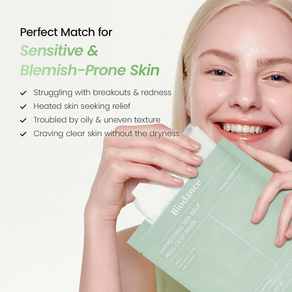 Refreshing Sea Kelp Real Deep Mask 4 stk