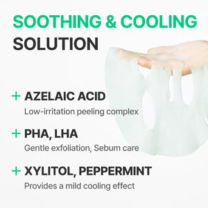 Madeca Azelaic Acid Calming Serum Mask – 7 stk. (130 ml)
