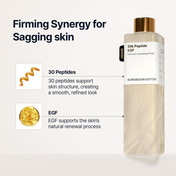 Silk Peptide EGF Intensive Smoothing Toner 300ml