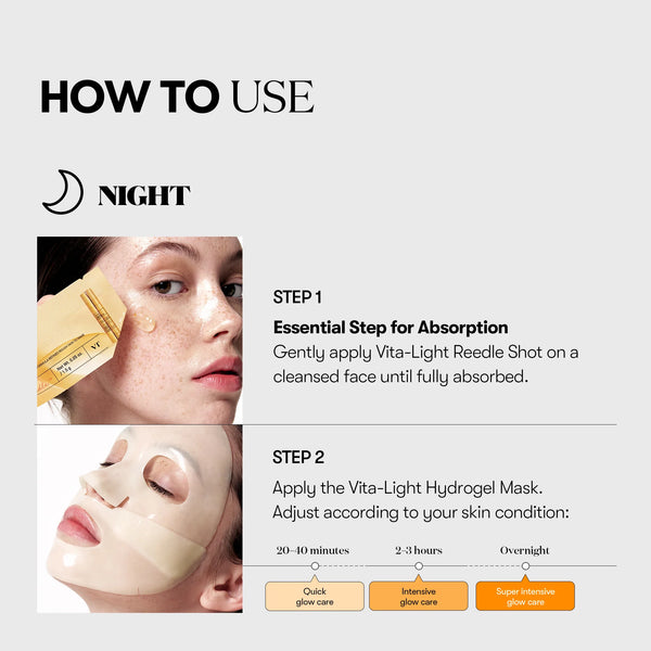 Vita-Light Reedle Shot 100 2Step Hydrogel Mask