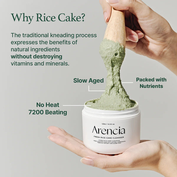 Fresh Green Rice Mochi Cleanser 120g