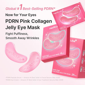 PDRN Pink Collagen Jelly eye Mask 6 stk