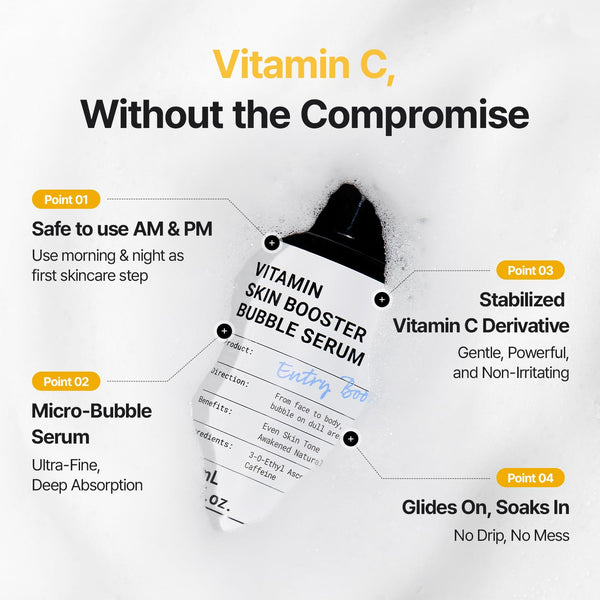 Vitamin Skin Booster Bubble Serum