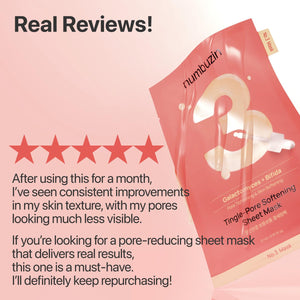 No.3 Tingle-Pore Softening Sheet Mask