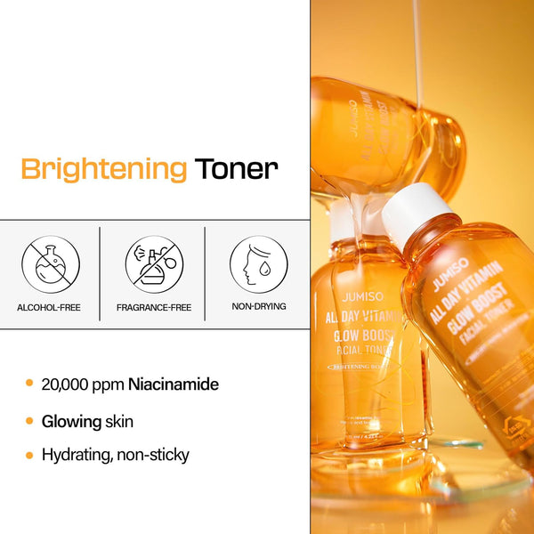 All Day Vitamin Glow Boost facial toner 125ml
