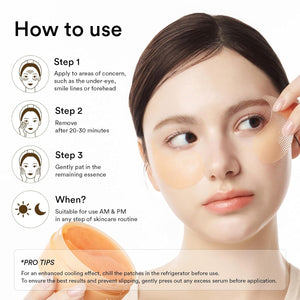 Glutathione Kojic Acid Eye Patches