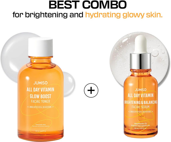 All Day Vitamin Glow Boost facial toner 125ml