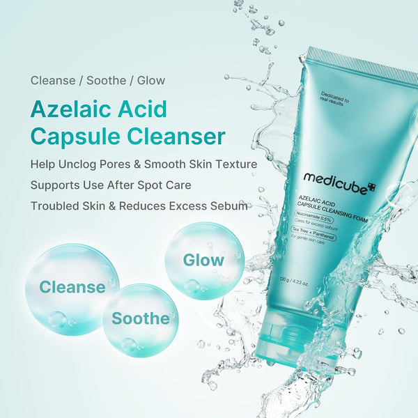 Azelaic Acid Capsule Foam Cleanser 120ml