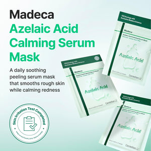 Madeca Azelaic Acid Calming Serum Mask – 7 stk. (130 ml)
