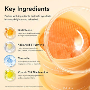 Glutathione Kojic Acid Eye Patches