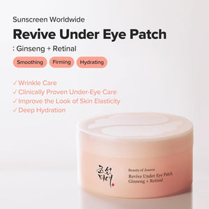 Revive Under Eye Patch Ginseng + Retinal 60patches
