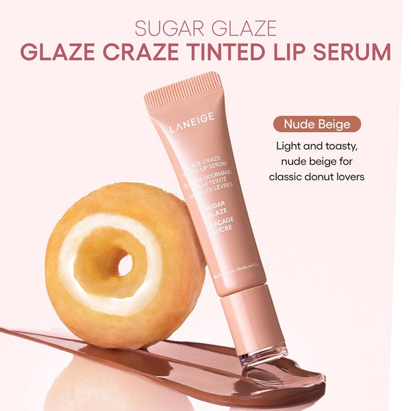 Glaze Craze Tinted Lip Serum 12g Suger Glaze
