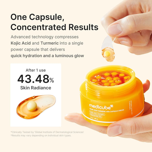 Kojic Acid Turmeric Capsule Cream