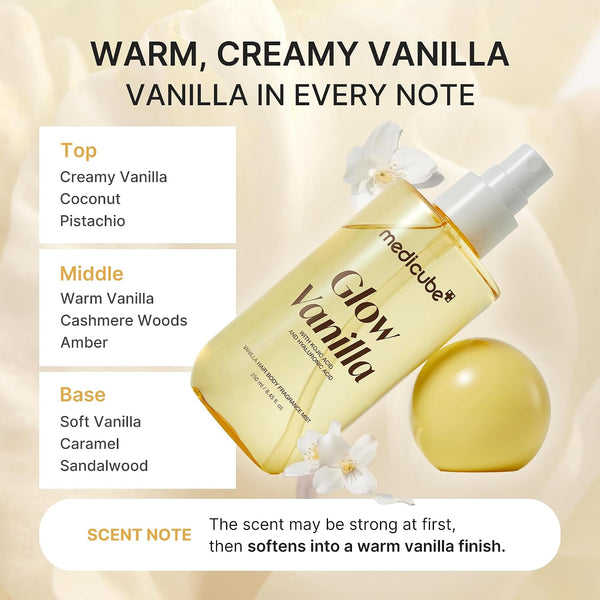 Vanilla Hair Body Fragrance Mist 250ml