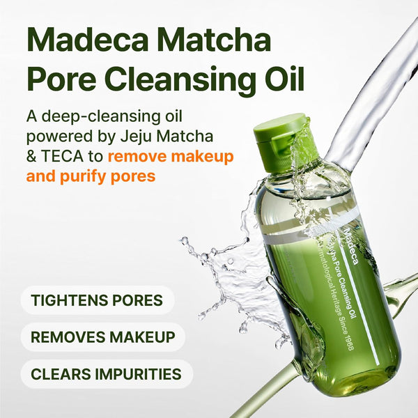 Madeca Matcha Pore Cleansing Oil 200ml