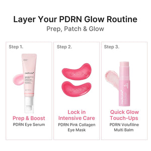 PDRN Pink Collagen Jelly eye Mask 6 stk