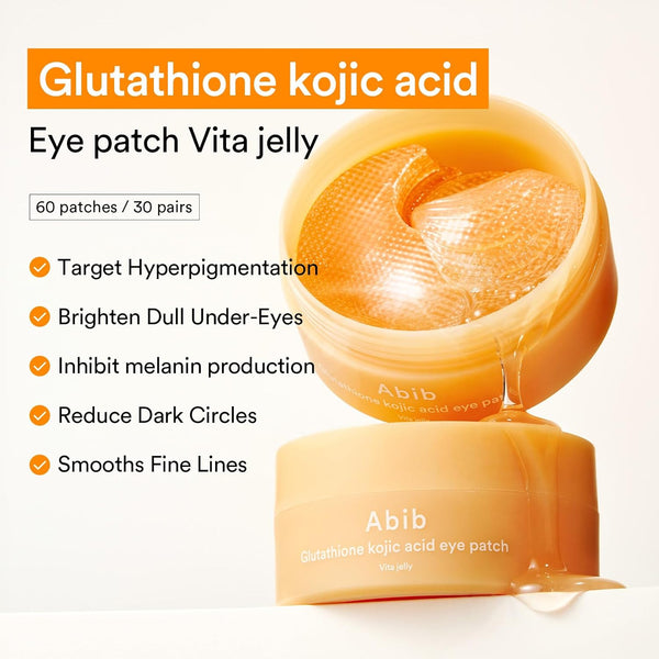 Glutathione Kojic Acid Eye Patches
