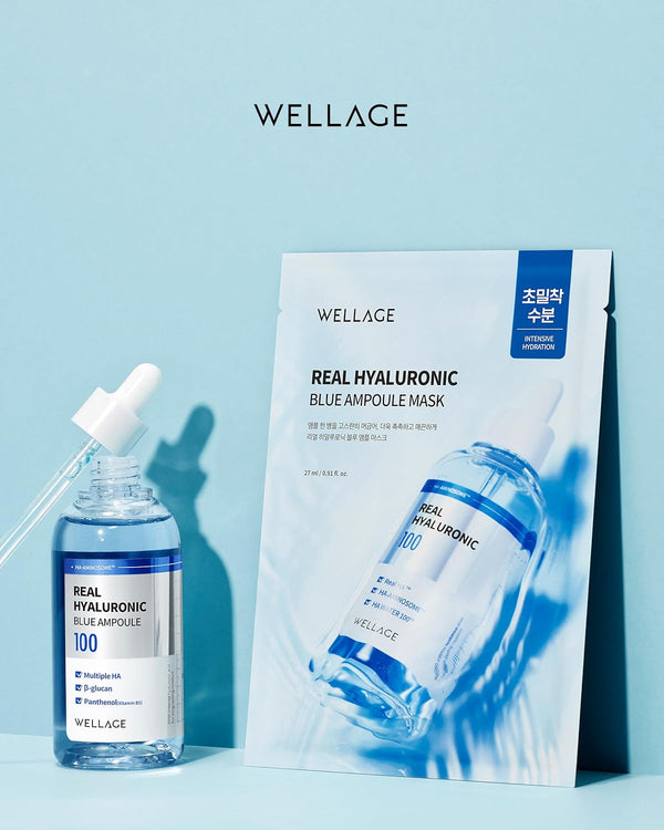 Real Hyaluronic Blue Ampoule Mask