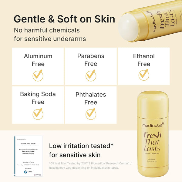 Vanilla & Pistachio Deodorant