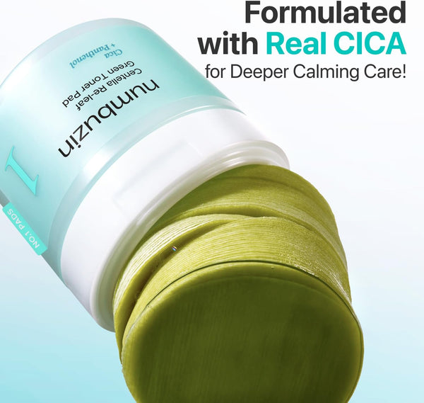 No.1 Centella Re-leaf Green Toner Pad 190ml (70pads)