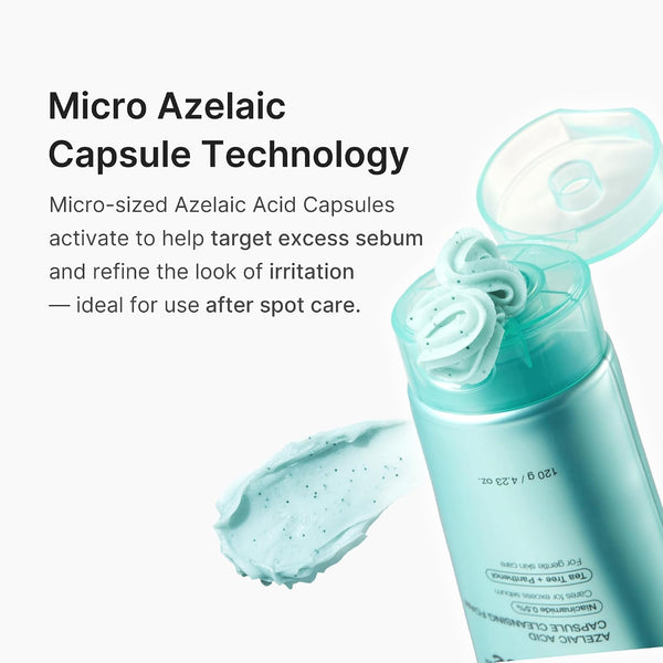 Azelaic Acid Capsule Foam Cleanser 120ml