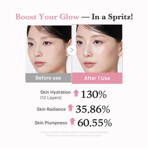 Pink PDRN Collagen Glow Jelly Mist Serum 100ml