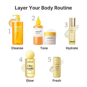 Vanilla Hair Body Fragrance Mist 250ml