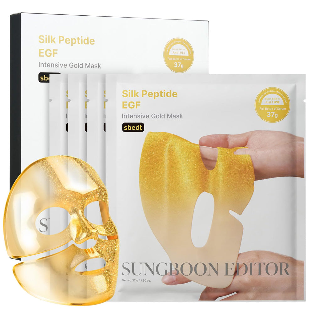 Silk Peptide EGF Gold Mask 4stk