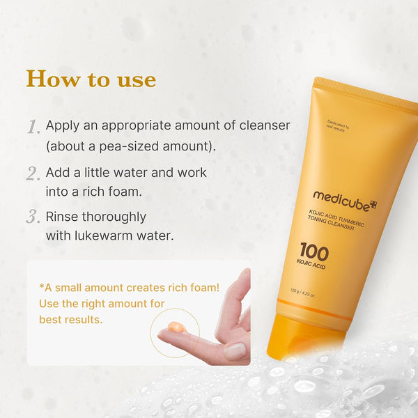Kojic Acid Turmeric Toning Cleanser