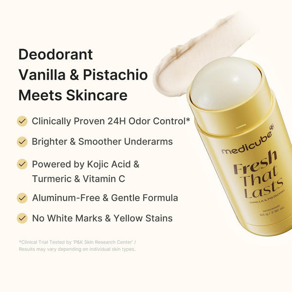 Vanilla & Pistachio Deodorant