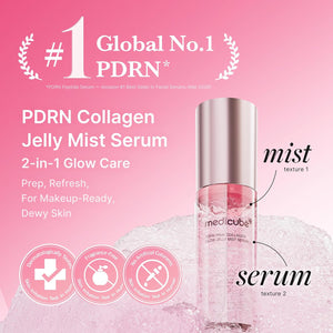 Pink PDRN Collagen Glow Jelly Mist Serum 100ml