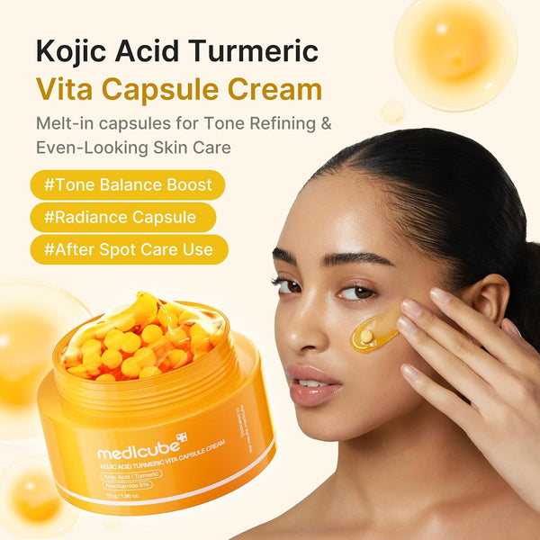 Kojic Acid Turmeric Capsule Cream
