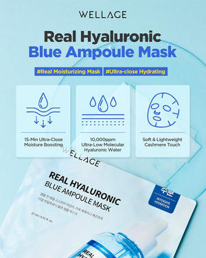 Real Hyaluronic Blue Ampoule Mask