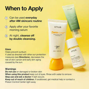Zero-Cast Moisturizing Finish Sunscreen 50ml