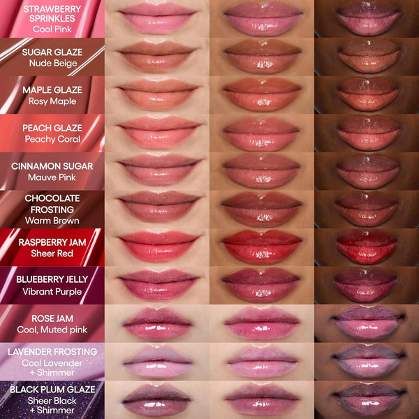 Glaze Craze Tinted Lip Serum 12g Rose Jam