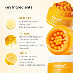 Kojic Acid Turmeric Capsule Cream