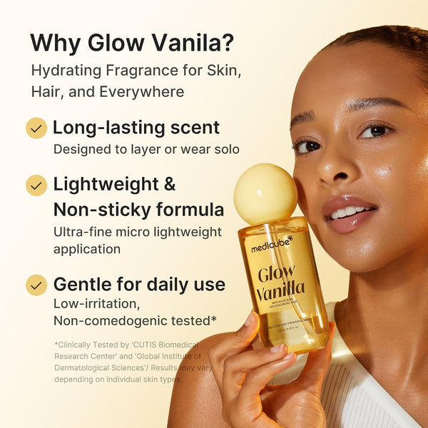 Vanilla Hair Body Fragrance Mist 250ml
