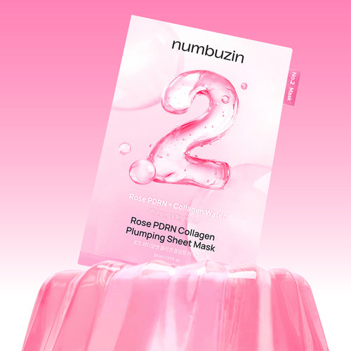 No.2 Rose PDRN Collagen Plumping Sheet Mask