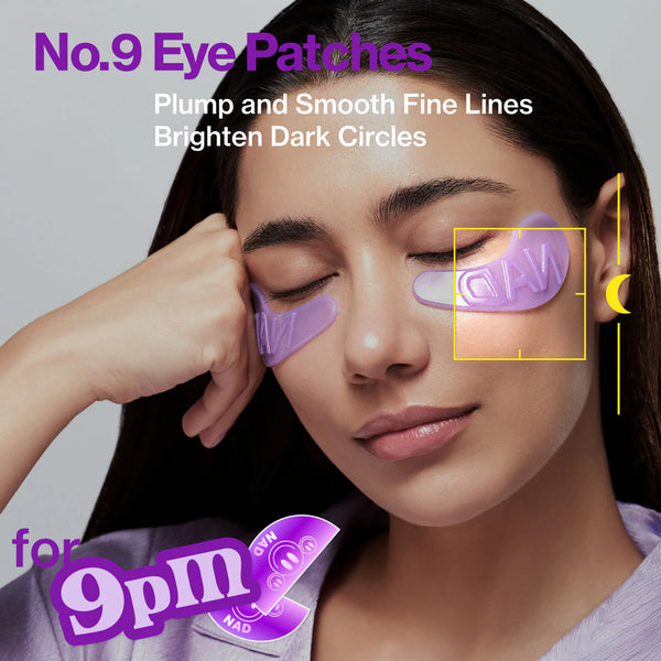 No.9 NAD Collagen Under Eye Patches 5 par