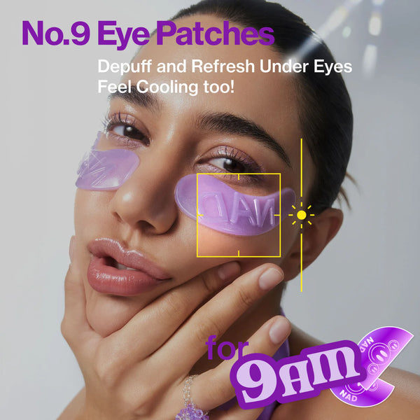 No.9 NAD Collagen Under Eye Patches 5 par