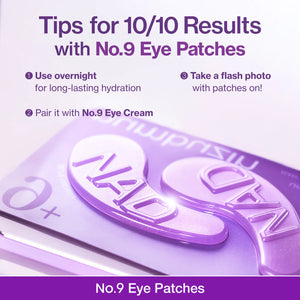 No.9 NAD Collagen Under Eye Patches 5 par