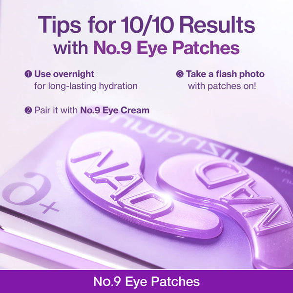No.9 NAD Collagen Under Eye Patches 5 par