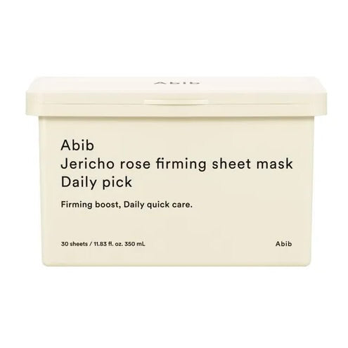 Jericho rose firming sheet mask Daily pick