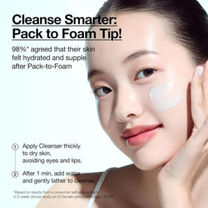 PDRN Hyaluronic Acid Moisturizing Cleansing Foam 150ml