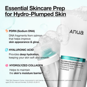 PDRN Hyaluronic Acid Moisturizing Cleansing Foam 150ml