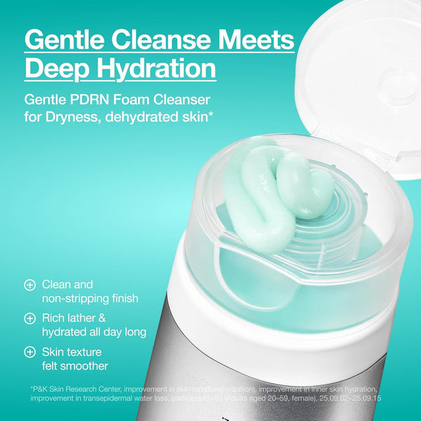 PDRN Hyaluronic Acid Moisturizing Cleansing Foam 150ml