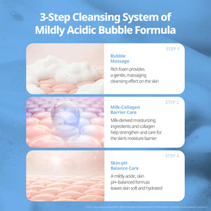 Barrier Cream Bubble Cleanser 140ml