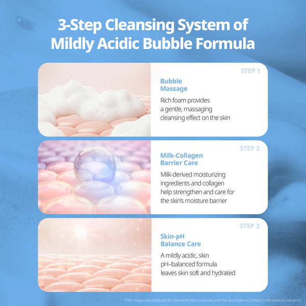Barrier Cream Bubble Cleanser 140ml